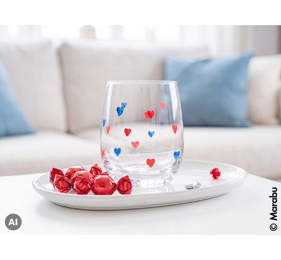 Set de marqueurs Marabu Porcelain & Glass, 10 x 3 mm