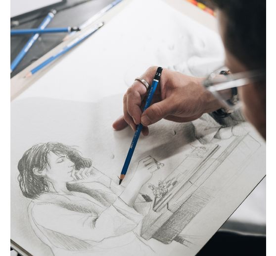Crayons &agrave; dessin STAEDTLER &laquo; Mars Lumograph &raquo; 100