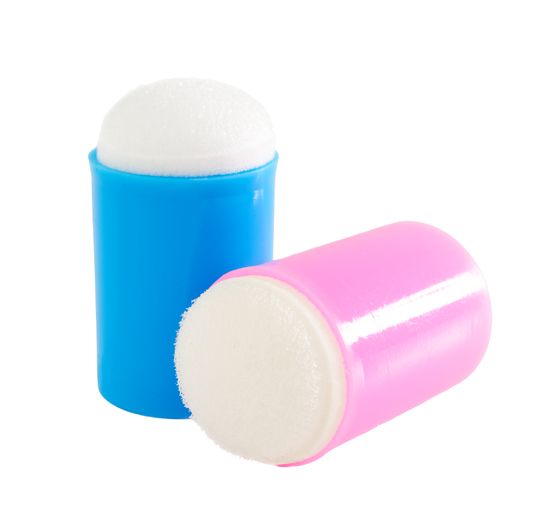 &Eacute;ponges pour peinture au doigt VBS, 25 pc.