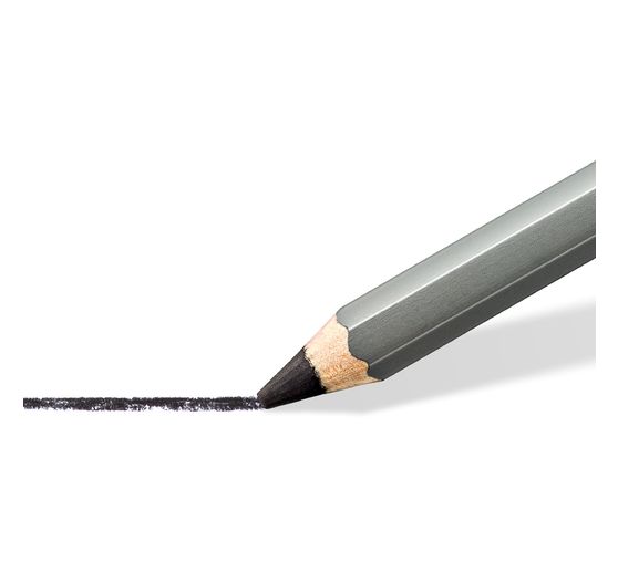 Crayons fusain STAEDTLER &laquo; Mars Lumograph &raquo; charcoal 100C, 4 pi&egrave;ces