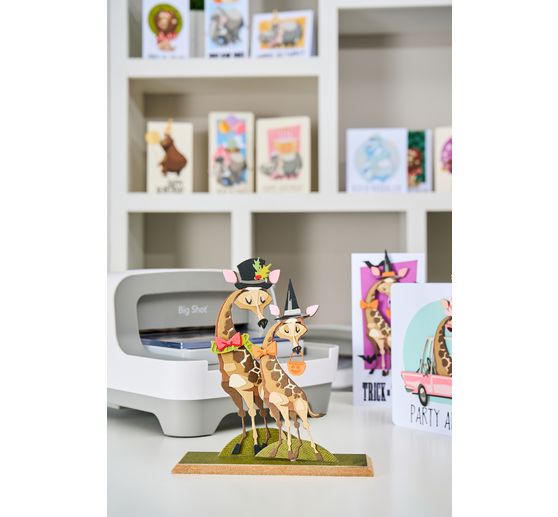 Gabarit d'estampe Sizzix Thinlits &laquo; Gertrude - Mini Colorize by Tim Holtz &raquo;