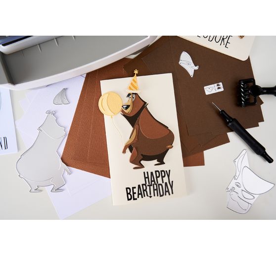 Gabarit d'estampe Sizzix Thinlits &laquo; Theodore - Mini Colorize by Tim Holtz &raquo;