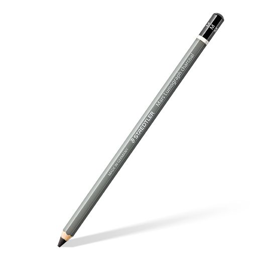 Crayons fusain STAEDTLER &laquo; Mars Lumograph &raquo; charcoal 100C, 4 pi&egrave;ces
