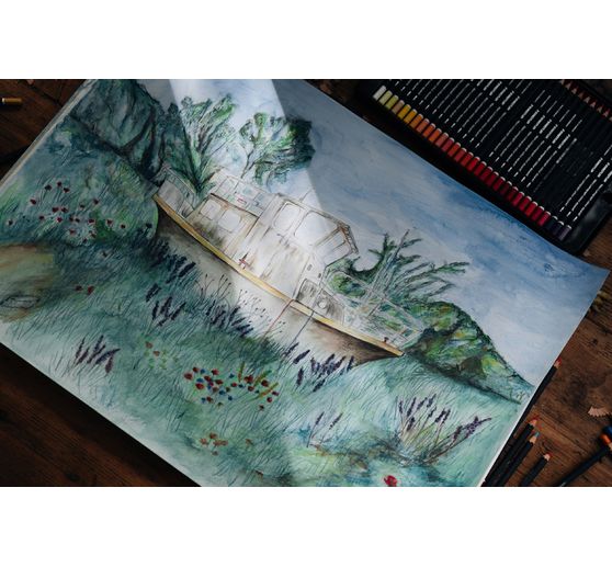 STAEDTLER Watercolour pencils "Mars Lumograph" colour aquarell