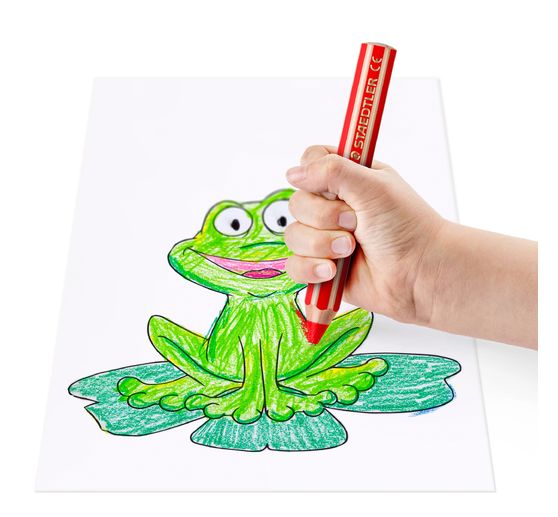 Crayons de couleur STAEDTLER 5+1 &laquo; Noris junior &raquo;