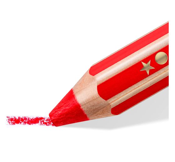 Crayons de couleur STAEDTLER 5+1 &laquo; Noris junior &raquo;