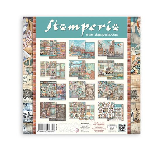 Bloc de papier scrapbooking Stamperia &laquo; Furry Friends 2 &raquo;