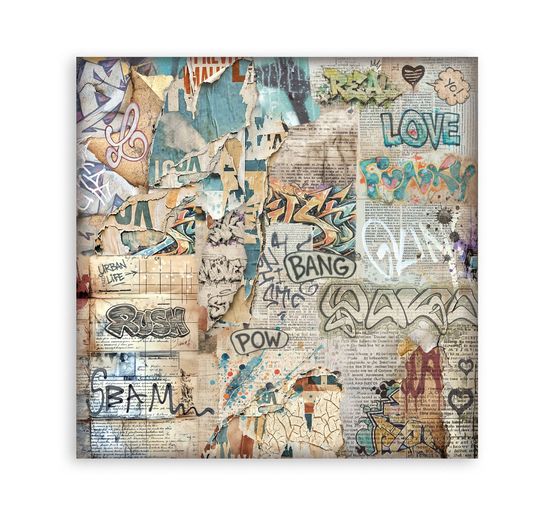 Bloc de papier scrapbooking Stamperia &laquo; Furry Friends 2 &raquo;