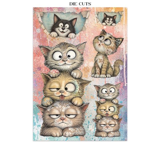 A5 Junk Journal Focus Points Stamperia &laquo; Furry Friends 2 &raquo;