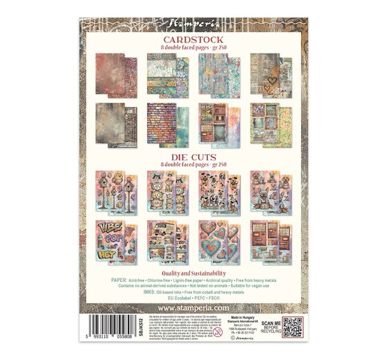 A5 Junk Journal Focus Points Stamperia &laquo; Furry Friends 2 &raquo;