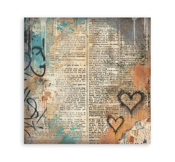 Bloc de papier scrapbooking Stamperia &laquo; Furry Friends 2 Backgroundss &raquo;