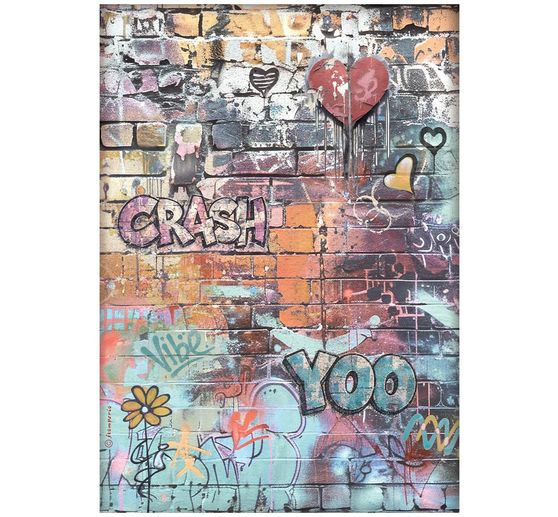 Assortiment de soies de paille &agrave; motifs Stamperia &laquo; Furry Friends 2 &raquo;, DIN A4, set de 6 pi&egrave;ces