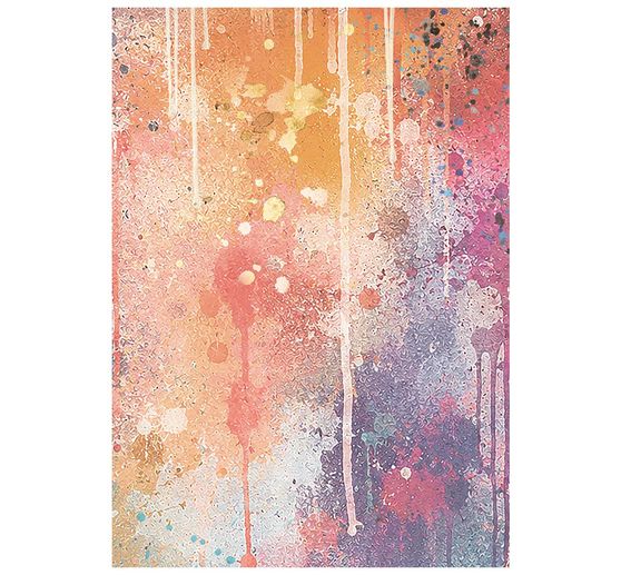 Soie de paille &agrave; motifs backgrounds Stamperia &laquo; Furry Friends 2 &raquo;, DIN A6, set de 8 pi&egrave;ces