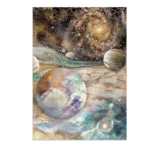 A5 Junk Journal Focus Points Stamperia &laquo; Cosmos &raquo;