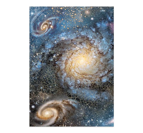 A5 Junk Journal Focus Points Stamperia &laquo; Cosmos &raquo;