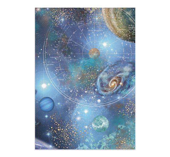 A5 Junk Journal Focus Points Stamperia &laquo; Cosmos &raquo;
