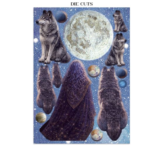 A5 Junk Journal Focus Points Stamperia &laquo; Cosmos &raquo;