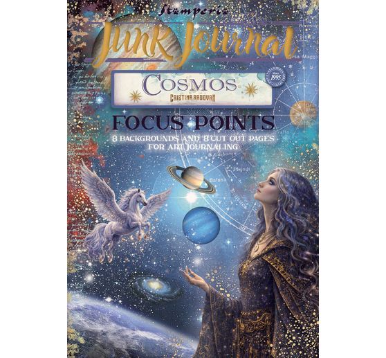 A5 Junk Journal Focus Points Stamperia &laquo; Cosmos &raquo;