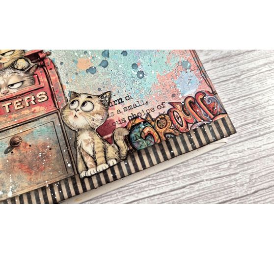Washi pad Stamperia &laquo; Furry Friends 2 &raquo;