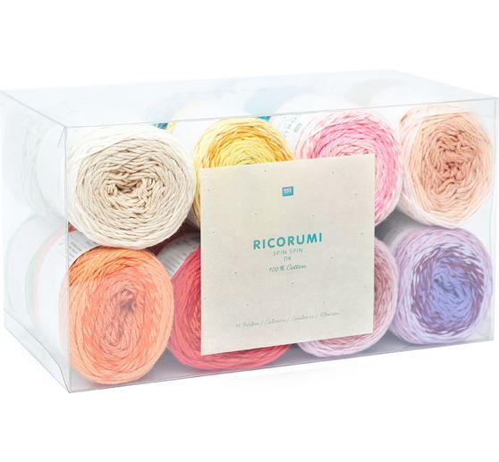 Fils coton Rico Ricorumi &laquo; Spin Spin &raquo;, set de 16