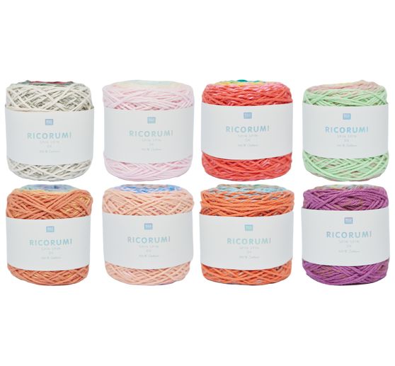 Fils coton Rico Ricorumi &laquo; Spin Spin &raquo;, set de 8
