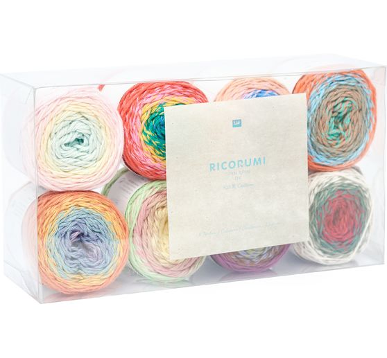 Fils coton Rico Ricorumi &laquo; Spin Spin &raquo;, set de 8
