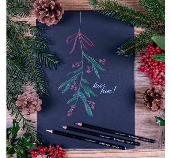 Crayons de couleur STAEDTLER &laquo; Super soft &raquo;