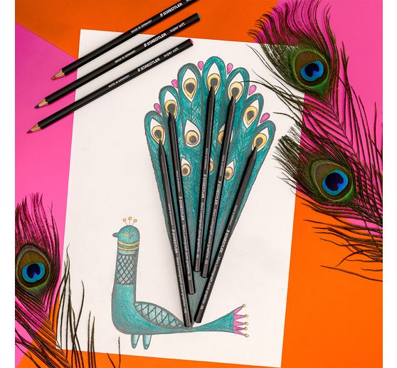 Crayons de couleur STAEDTLER &laquo; Super soft &raquo;