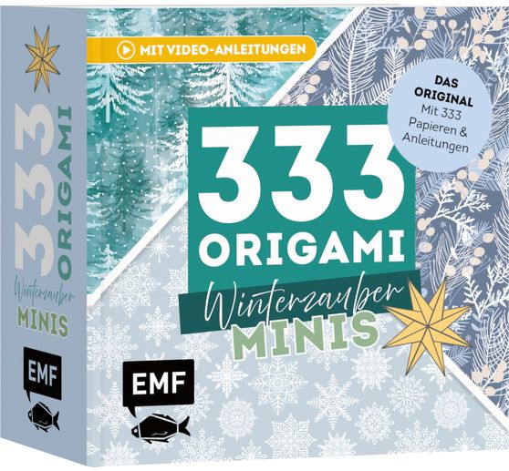 Livre &laquo; 333 Origami Minis - Winterzauber &raquo;