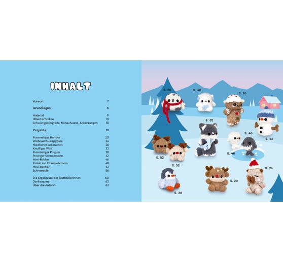 Livre &laquo; Cozy Crochet - Frosty Friends &raquo;