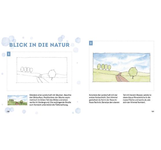 Livre &laquo; 111 Watercolor - Kreative Auszeit &raquo;