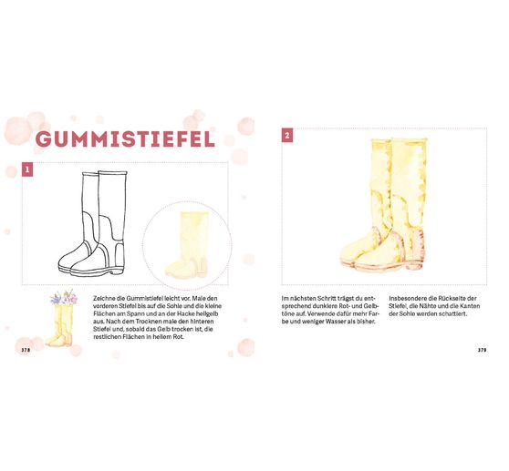 Livre &laquo; 111 Watercolor - Kreative Auszeit &raquo;