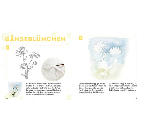 Livre &laquo; 111 Watercolor - Kreative Auszeit &raquo;