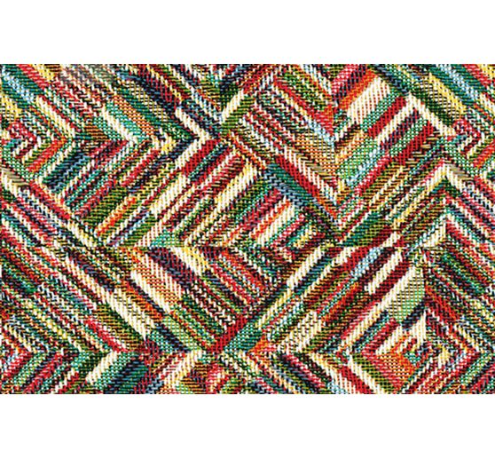 Tissu gobelin au m&egrave;tre &laquo; Geo-Patchwork &raquo;