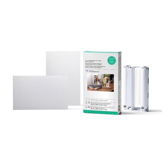 Cricut StickerPix Print Set "Photo paper + sticker sheets", 55 pcs.