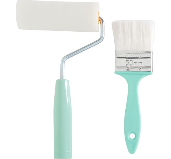 Pinceau de sous-couche et rouleau &agrave; peinture VBS