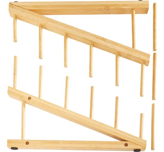 S&eacute;choir &agrave; tableaux en bois VBS, 5 niveaux