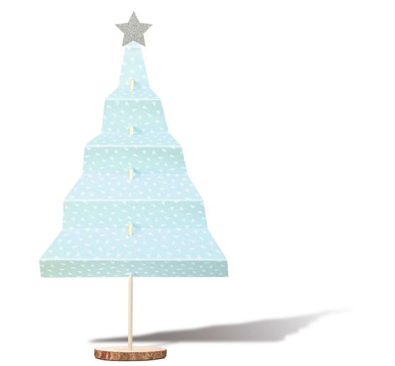 Carton photo à motifs « Frosty Blue »