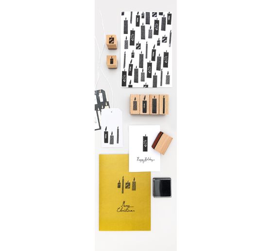 Set de tampons « Bougies »