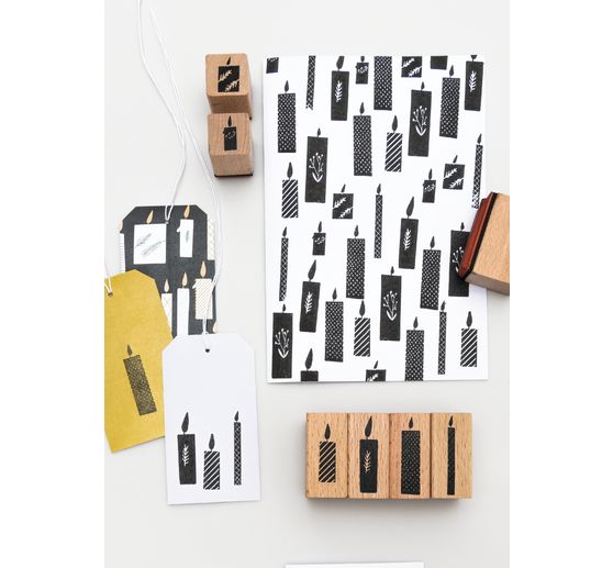 Set de tampons « Bougies »
