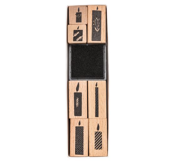 Set de tampons « Bougies »
