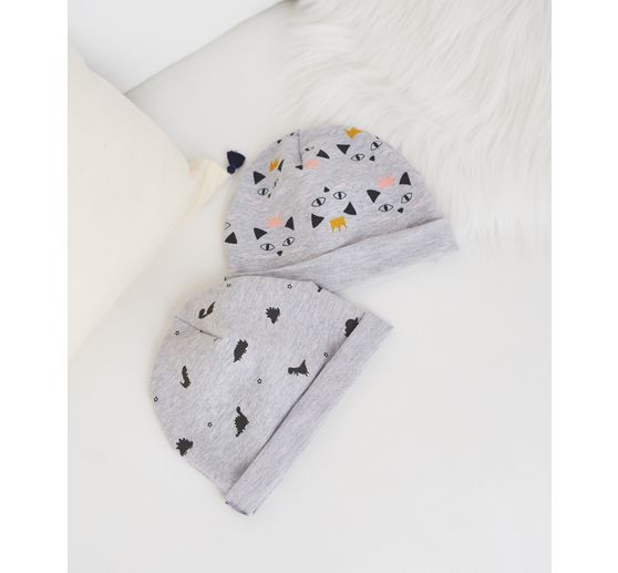 Tissu sweat au mètre « King cat »