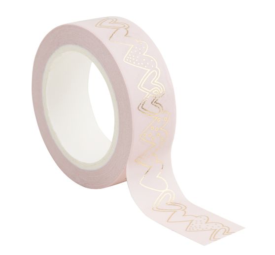 Washi Tape « Guirlande de cœurs »