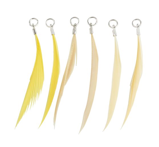 Plumes déco à œillet