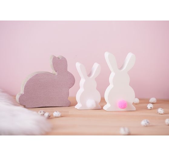 Moule « Famille Lapin », 2 empreintes