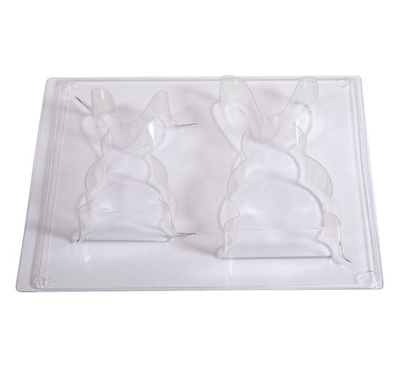 Moule « Famille Lapin », 2 empreintes