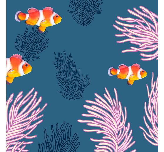 Serviette « Poissons-clowns »