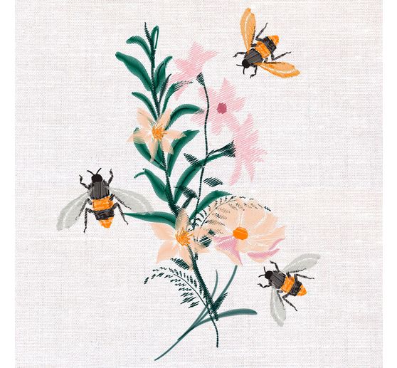 Serviette « Abeilles »