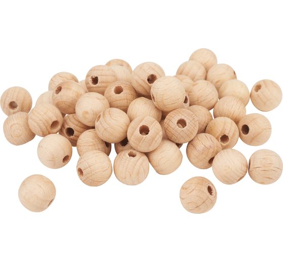 Perles en bois VBS « Ø 10 mm »