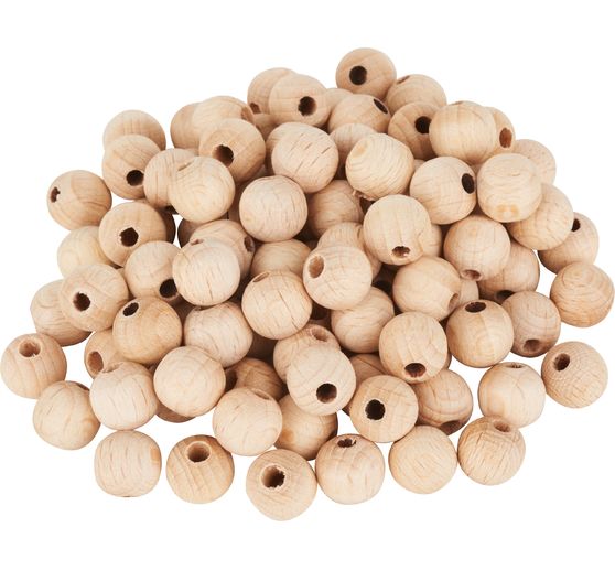 Perles en bois VBS « Ø 10 mm »